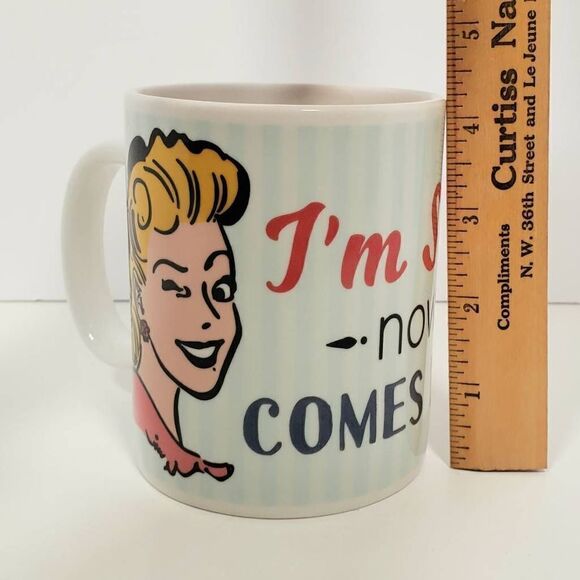 I'm Still Hot Now It Just Comes in Flashes Coffee Tea Mug Cup - Picture 6 of 9